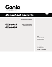 Genie GTH-1048 Manual Del Operario