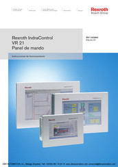 REXROTH VR 21 Serie Instrucciones De Funcionamiento