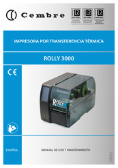 Cembre ROLLY 3000 Manual De Uso