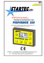 Startec S.R.L. PERFORMER 530 Instrucciones De Servicio