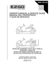 E-Z-GO FREEDOM Manual Del Propietário