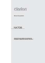 Clarion NX706 Manual Del Propietário