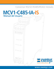 exemys MCV1-C485-IA-IS Manual Del Usuario