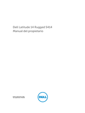 Dell Latitude 14 Rugged 5414 Manual Del Propietário