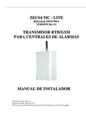 Mars Commerce ZEUS4-MC LITE Manual De Instalador