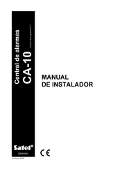 Satel CA-10 Manual De Instalador