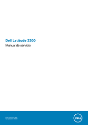Dell Latitude 3300 Manual De Servicio