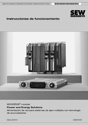 Sew Eurodrive MOVIDRIVE Instrucciones De Funcionamiento