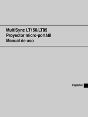 NEC MultiSync LT150 Manual De Uso