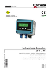 FISCHER DE45 Instrucciones De Servicio