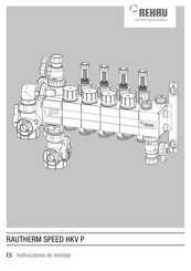 Rehau RAUTHERM SPEED HKV P Instrucciones De Montaje