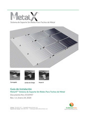 Ecolibrium Solar MetalX Guia De Instalacion