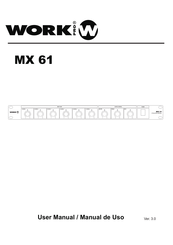 Work Pro MX 61 Manual De Uso