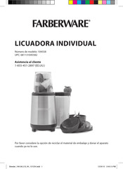 Farberware 104558 Manual De Uso