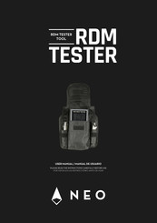 Ampro Neo RDM Tester Manual De Usuario