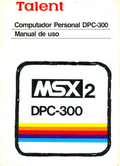 Talent DPC-300 Manual De Uso