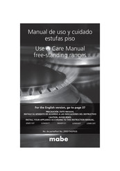 mabe JEM5110T Manual De Uso Y Cuidado