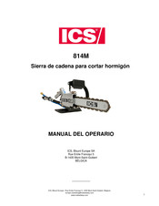 ICS 814M Manual Del Operario