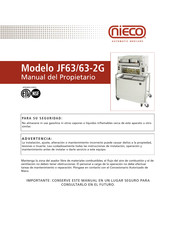 Nieco JF63-2G Manual Del Propietário