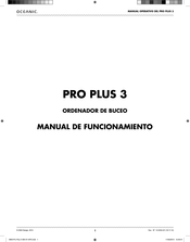 Oceanic PRO PLUS 3 Manual De Funcionamiento