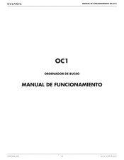 Oceanic OC1 Manual De Funcionamiento