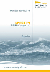 Ocean Signal EPIRB1 Pro Manual Del Usuario