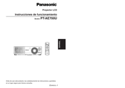 Panasonic PT-AE700U Instrucciones De Funcionamiento