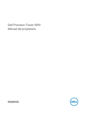 Dell Precision Tower 7810 Manual Del Propietário