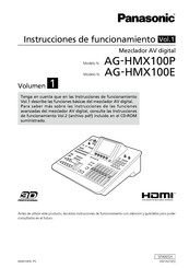 Panasonic AG-HMX100P Instrucciones De Funcionamiento