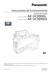 Panasonic AK-UC3000GS Instrucciones De Funcionamiento