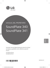 LG SOUNDPLATE341 Manual Del Propietário