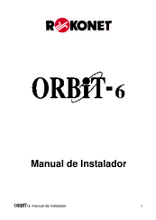 Rokonet ORBIT-6 Manual De Instalador