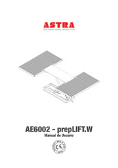 Astra prepLIFT.W AE6002 Manual De Usuario