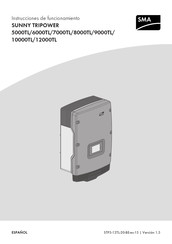 SMA SUNNY TRIPOWER 7000TL Instrucciones De Funcionamiento