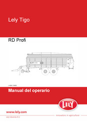 LELY Tigo RD Profi Serie Manual Del Operario