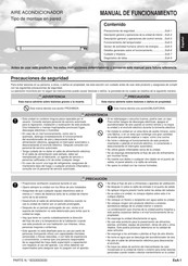 Fujitsu 9333003030 Manual De Funcionamiento