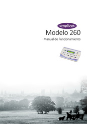 AmpliVox 260 Manual De Funcionamiento