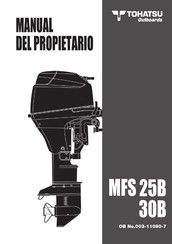 TOHATSU MFS 30B Manual Del Propietário
