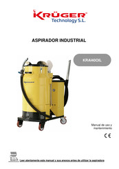 Krüger Technology KRAI 40 OIL Manual De Uso Y Mantenimiento