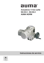 AUMA SG 05.3 Instrucciones De Servicio