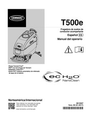 Tennant T500e Manual Del Operario