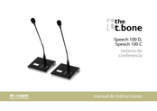 thomann the t.bone Speech 100 D Manual De Instrucciones