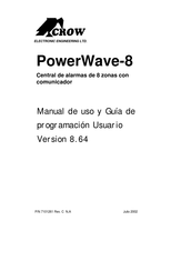 Crow PowerWave-8 Manual De Uso Y Guía De Programación Usuario