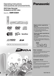 Panasonic DMR-E95H Instrucciones De Funcionamiento