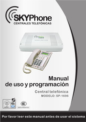 SkyPhone SP-1696 Manual De Uso Y Programación