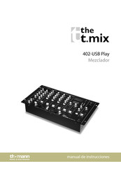 thomann the t.mix 402-USB Play Manual De Instrucciones