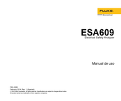 Fluke Biomedical ESA609 Manual De Uso