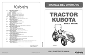 KUBOTA MX5100AC Manual Del Operario