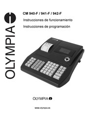 Olympia CM 942-F Instrucciones De Funcionamiento Y Programacion