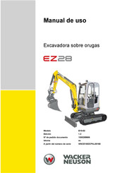 Wacker Neuson EZ28 Manual De Uso